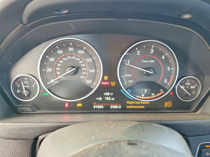 Photo 9 from auction – 2017 BMW 328 with VIN WBA8E5C53HK388783