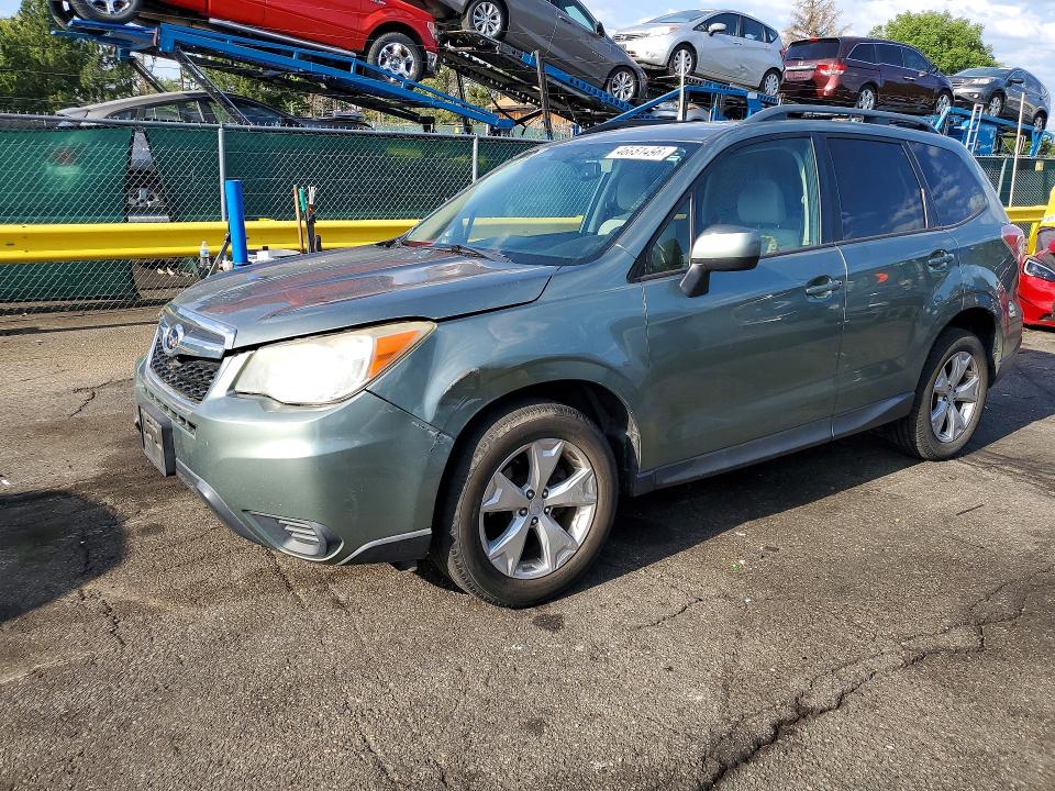SUBARU FORESTER 2014 with VIN JF2SJAEC9EH461299 - Photo from auction