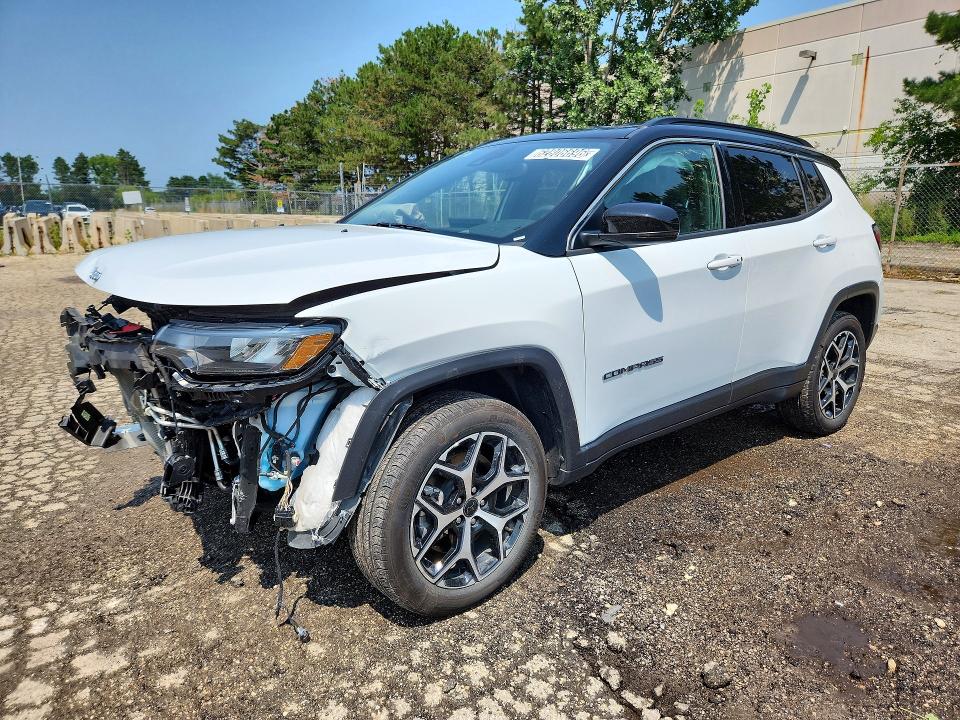 JEEP COMPASS 2025 с VIN 3C4NJDCN0ST599912 - Фото с аукциона