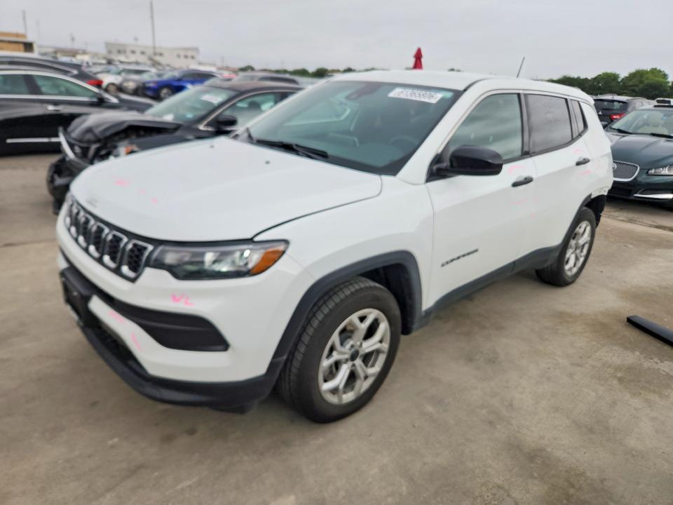 JEEP COMPASS 2025 with VIN 3C4NJDAN9ST534740 - Photo from auction