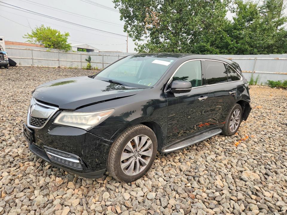 ACURA MDX 2015 with VIN 5FRYD4H47FB003797 - Photo from auction