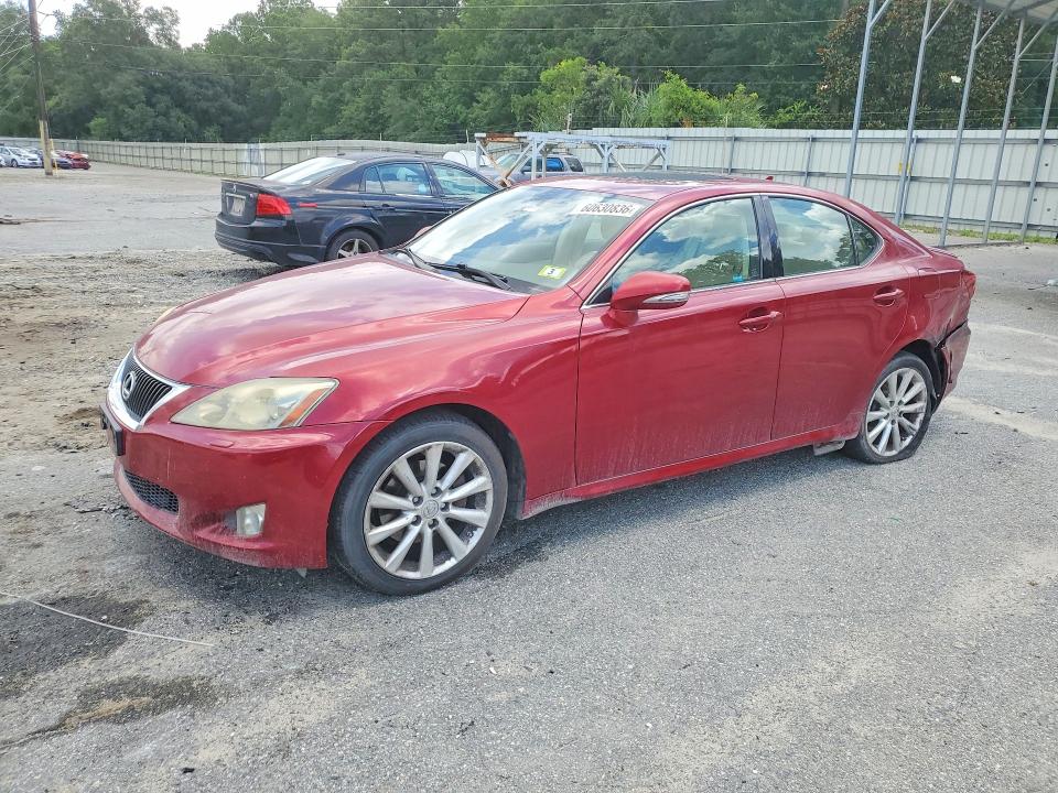 LEXUS IS 2010 with VIN JTHCF5C20A2033039 - Photo from auction