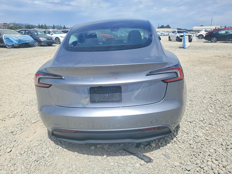 Photo 6 from auction – 2025 TESLA MODEL 3 with VIN 5YJ3E1EA0SF077834