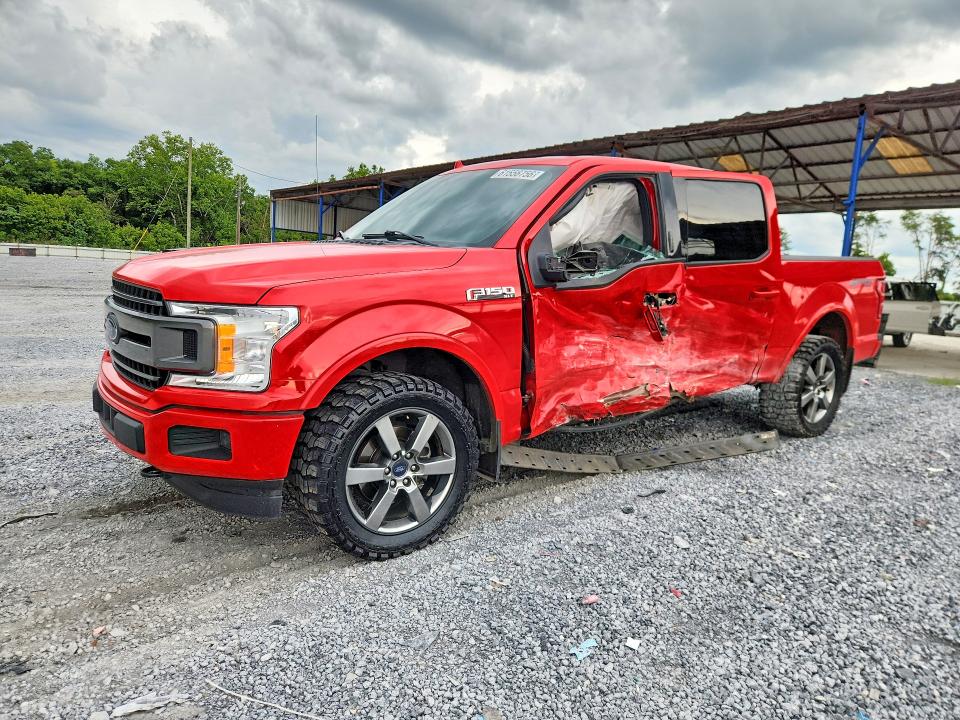 FORD F150 2018 with VIN 1FTEW1EP3JFA92977 - Photo from auction
