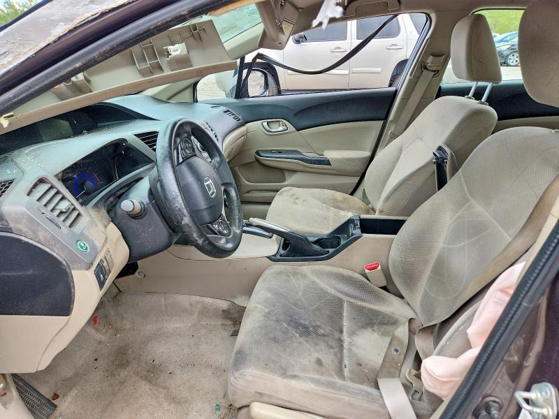Photo 7 from auction – 2012 HONDA CIVIC with VIN 2HGFB2F51CH600451