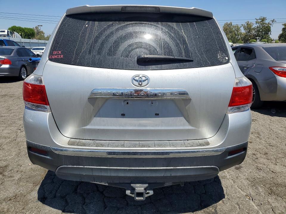 Photo 6 from auction – 2013 TOYOTA HIGHLANDER with VIN 5TDZA3EH4DS038757
