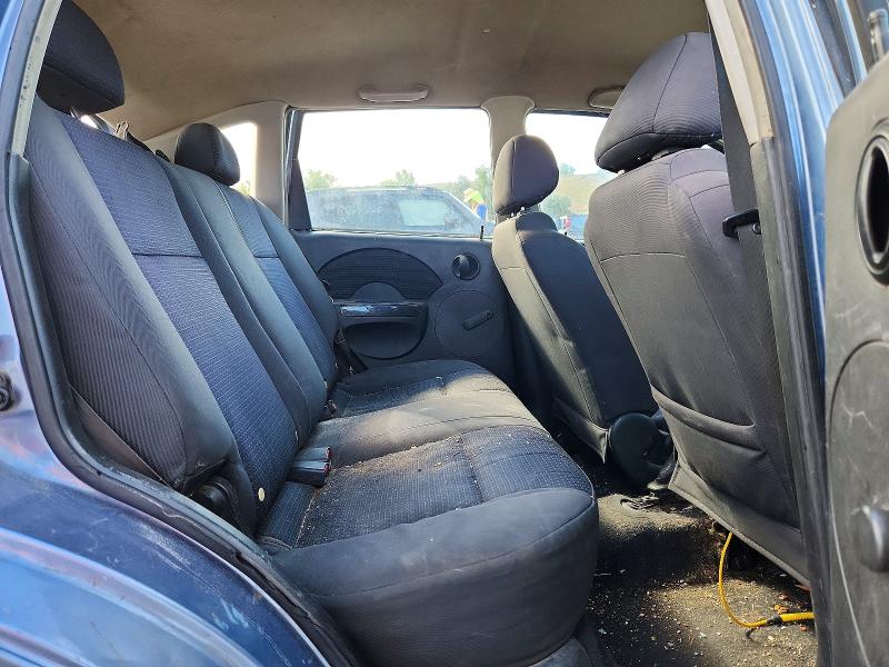Photo 10 from auction – 2006 CHEVROLET AVEO with VIN KL1TD66606B537567