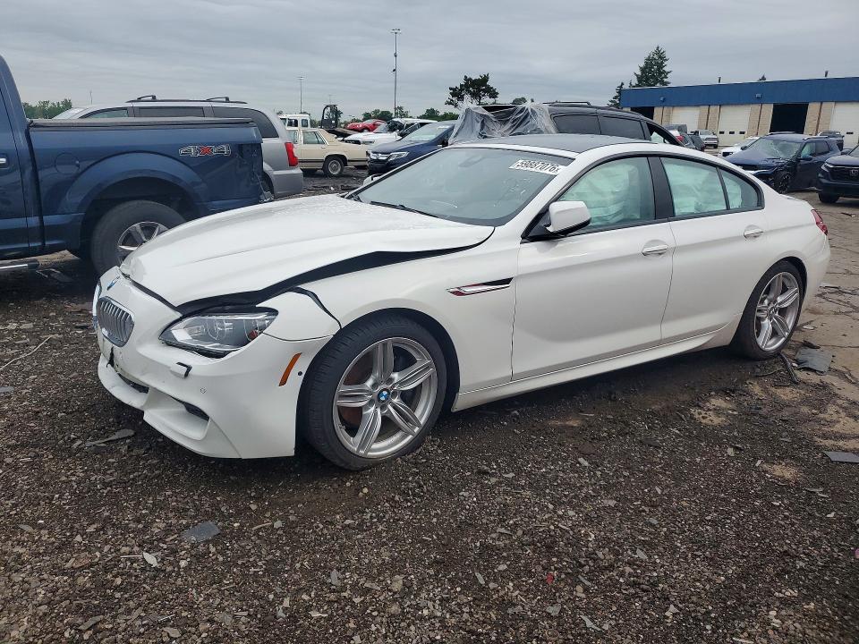BMW 650 2014 مع رقم تعريف المركبة WBA6B4C51ED371314 - صورة من المزاد