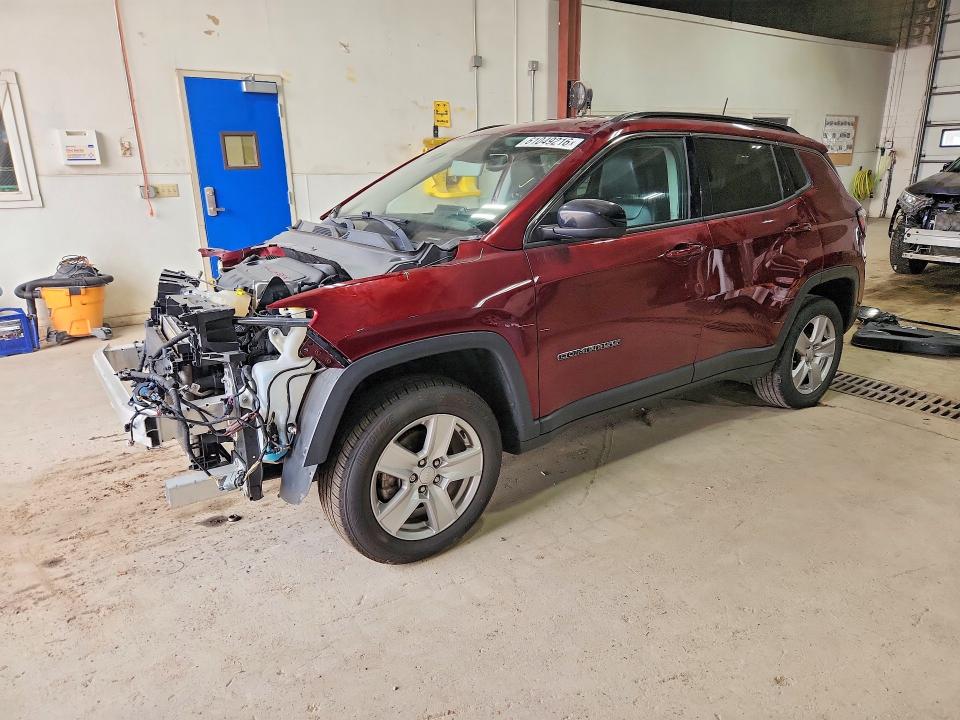 JEEP COMPASS 2022 with VIN 3C4NJDBB7NT124060 - Photo from auction