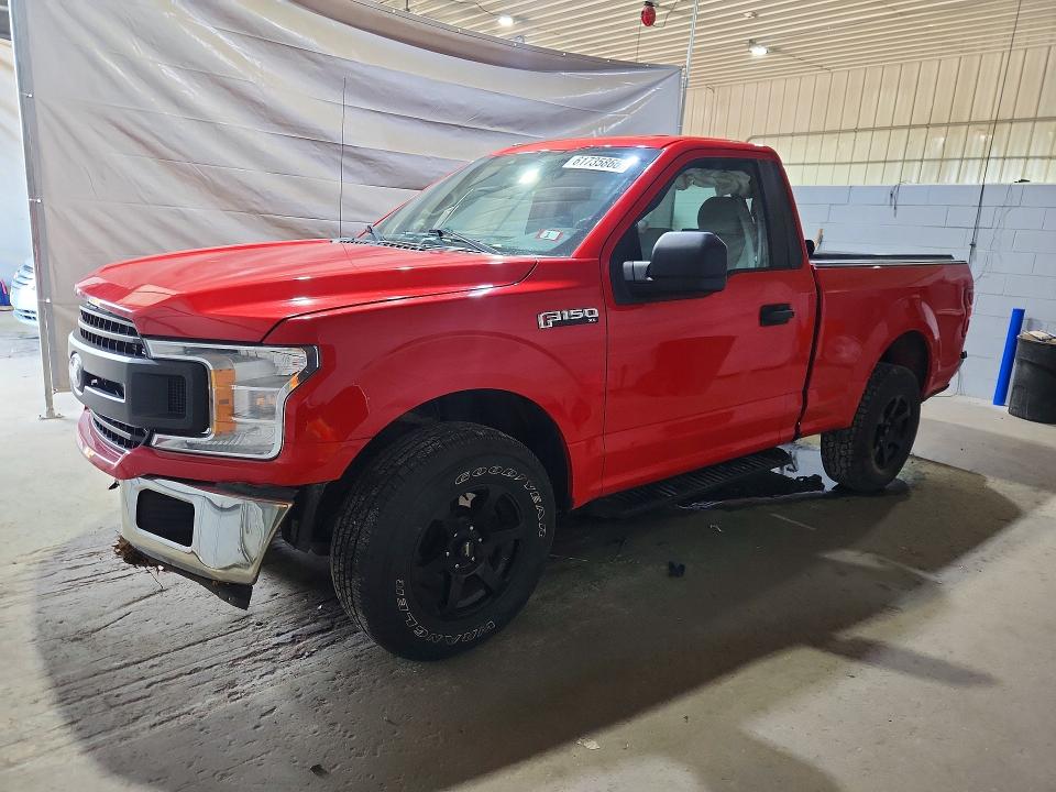 FORD F150 2019 with VIN 1FTMF1E52KFA48254 - Photo from auction