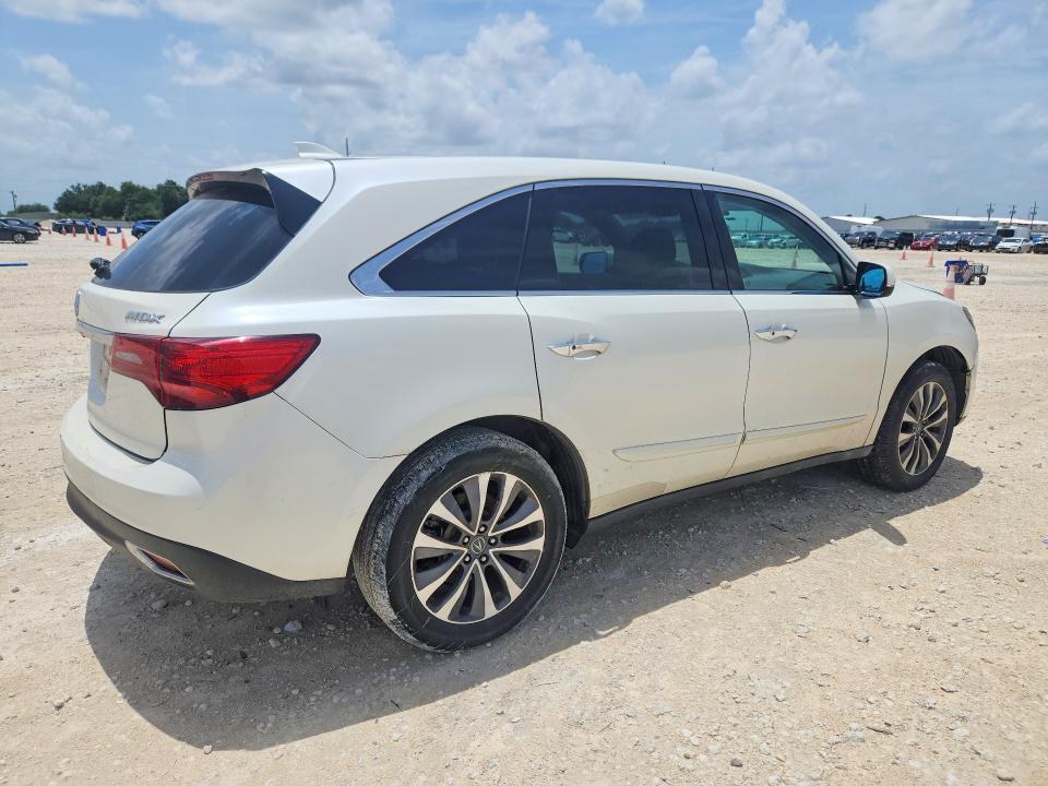 Photo 3 from auction – 2016 ACURA MDX with VIN 5FRYD3H44GB008581