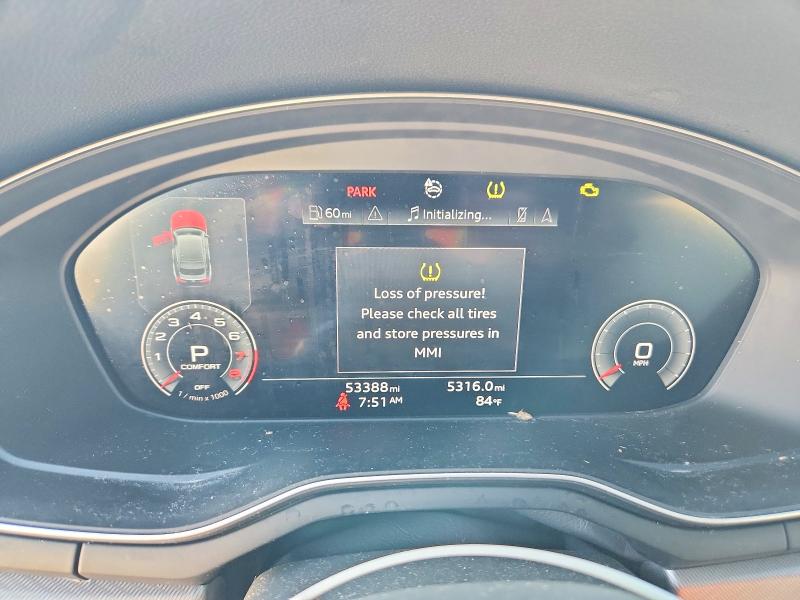 Photo 9 from auction – 2020 AUDI A5 with VIN WAUCNCF53LA014537