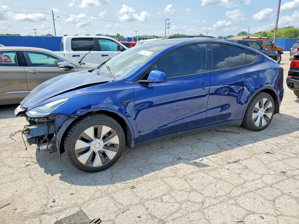 TESLA MODEL Y 2021 with VIN 5YJYGAEE9MF284454 - Photo from auction
