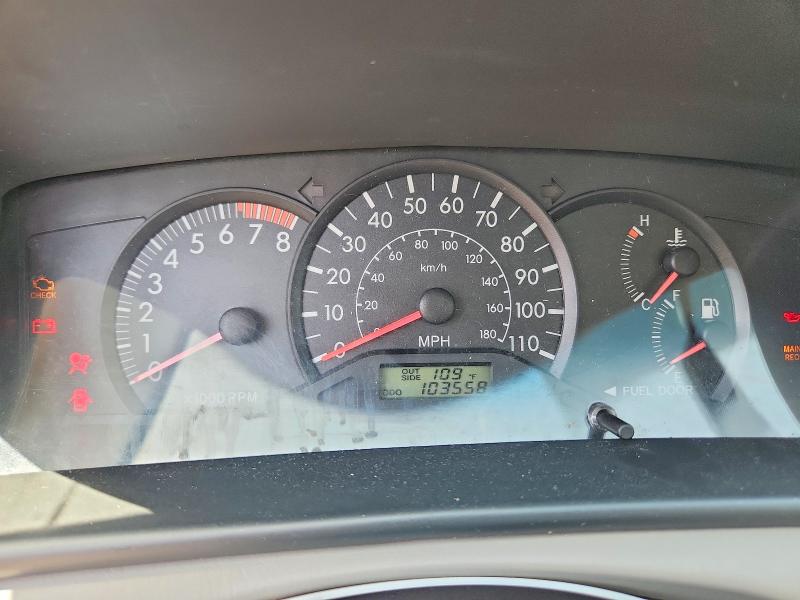Photo 9 from auction – 2008 TOYOTA COROLLA with VIN 2T1BR32E48C926265