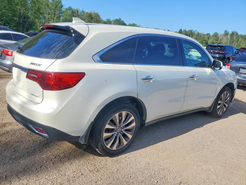 Photo 3 from auction – 2014 ACURA MDX with VIN 5FRYD4H6XEB507549