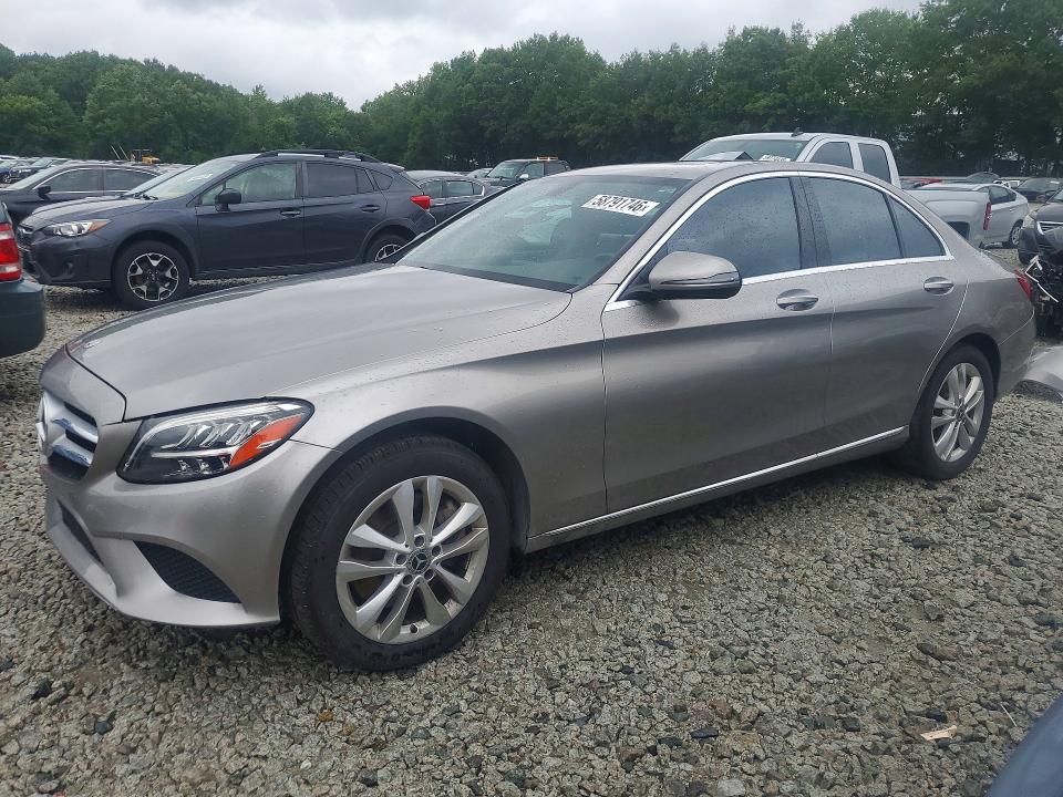 Photo 1 from auction – 2019 MERCEDES-BENZ C with VIN WDDWF8EB4KR485037