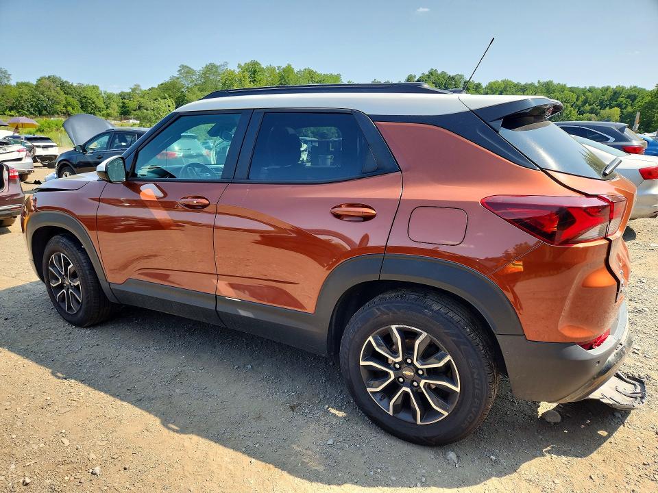 Photo 2 from auction – 2021 CHEVROLET TRAILBLAZER with VIN KL79MSSL6MB022414