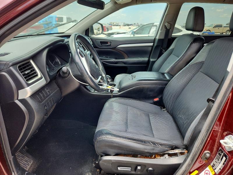 Photo 7 from auction – 2016 TOYOTA HIGHLANDER with VIN 5TDZKRFH2GS129478