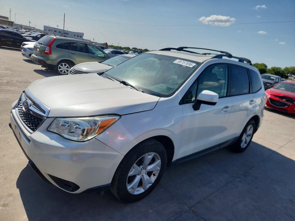 SUBARU FORESTER 2015 with VIN JF2SJADC8FH542118 - Photo from auction