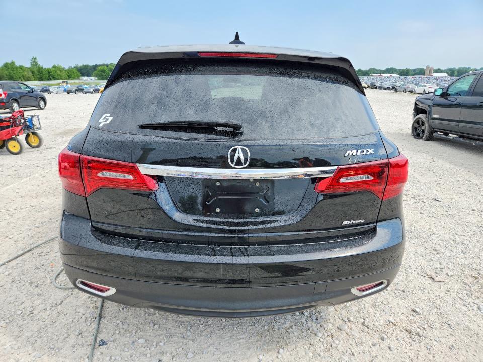 Photo 6 from auction – 2016 ACURA MDX with VIN 5FRYD4H67GB056129