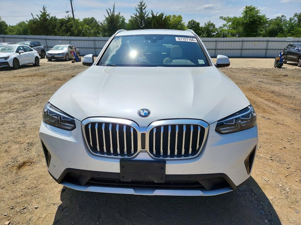 Photo 5 from auction – 2022 BMW X3 with VIN 5UX53DP0XN9M95691