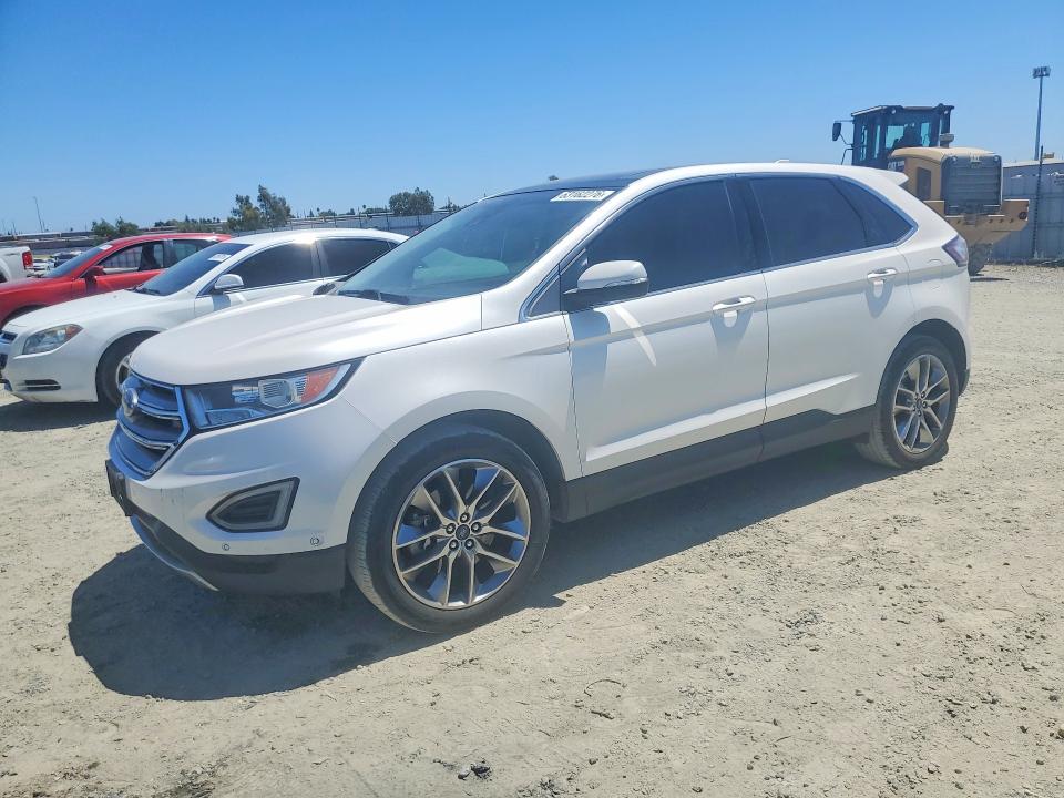FORD EDGE 2015 with VIN 2FMPK3K89FBC09351 - Photo from auction
