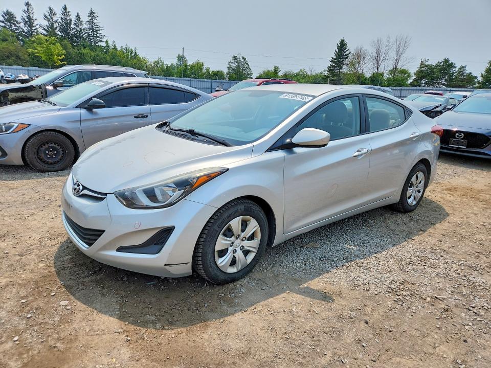 HYUNDAI ELANTRA 2016 with VIN 5NPDH4AE4GH671034 - Photo from auction