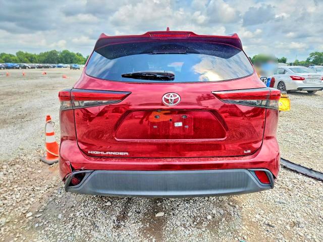Photo 6 from auction – 2021 TOYOTA HIGHLANDER with VIN 5TDZZRAH2MS034093