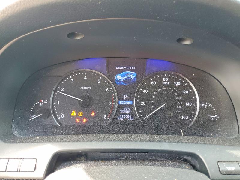 Photo 9 from auction – 2013 LEXUS LS with VIN JTHBL5EF8D5119836