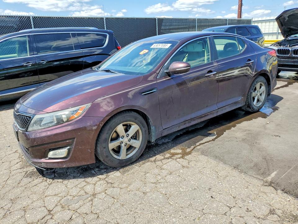 KIA OPTIMA 2015 with VIN 5XXGM4A75FG470425 - Photo from auction