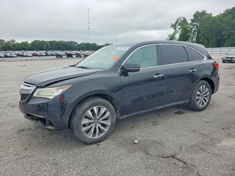 ACURA MDX 2015 with VIN 5FRYD4H43FB029717 - Photo from auction