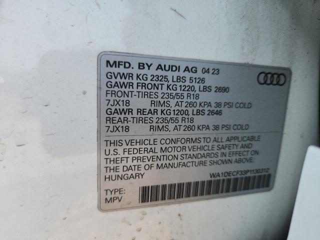 Фото 14 с аукциона – 2023 AUDI Q3 с VIN WA1DECF33P1130312