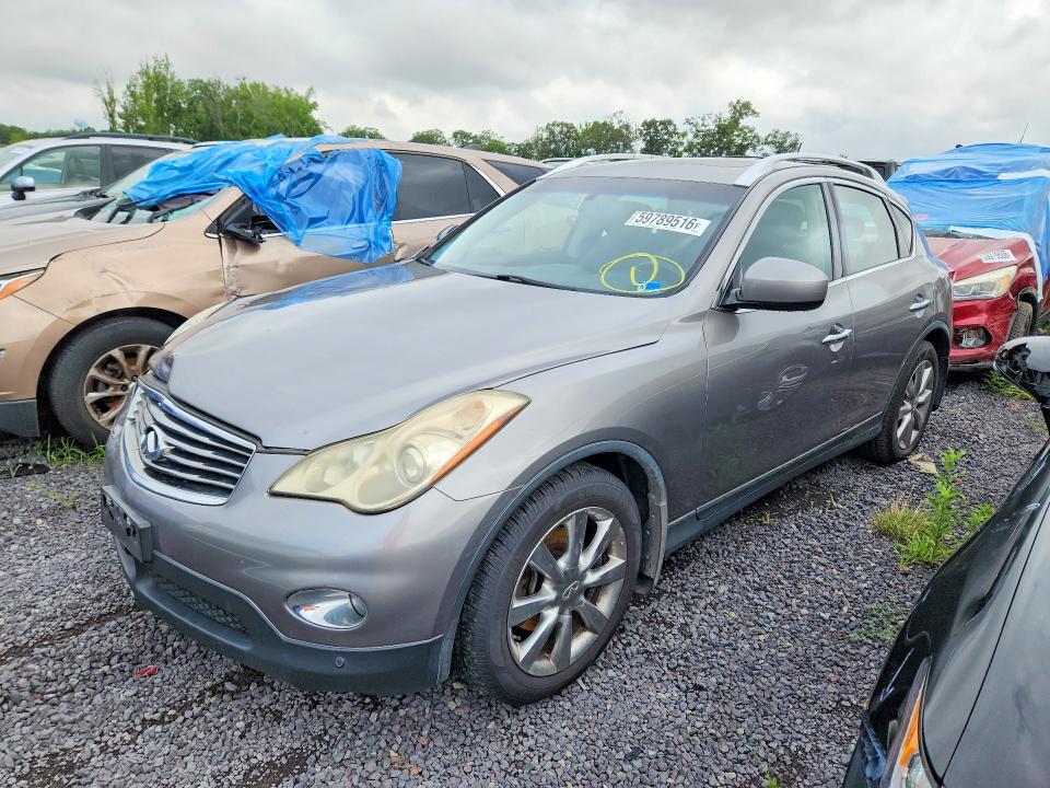INFINITI EX35 2008 with VIN JNKAJ09F18M359840 - Photo from auction