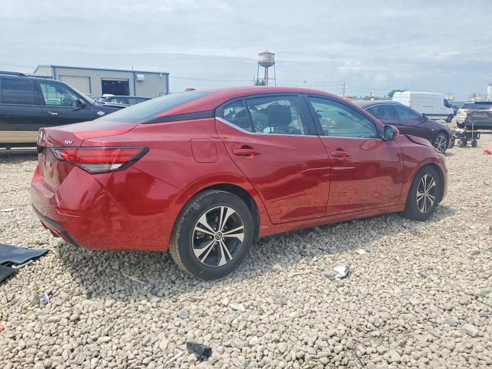 Photo 3 from auction – 2023 NISSAN SENTRA with VIN 3N1AB8CV9PY228277