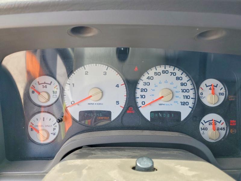 Photo 9 from auction – 2004 DODGE RAM 2500 with VIN 3D7KU28C44G226802