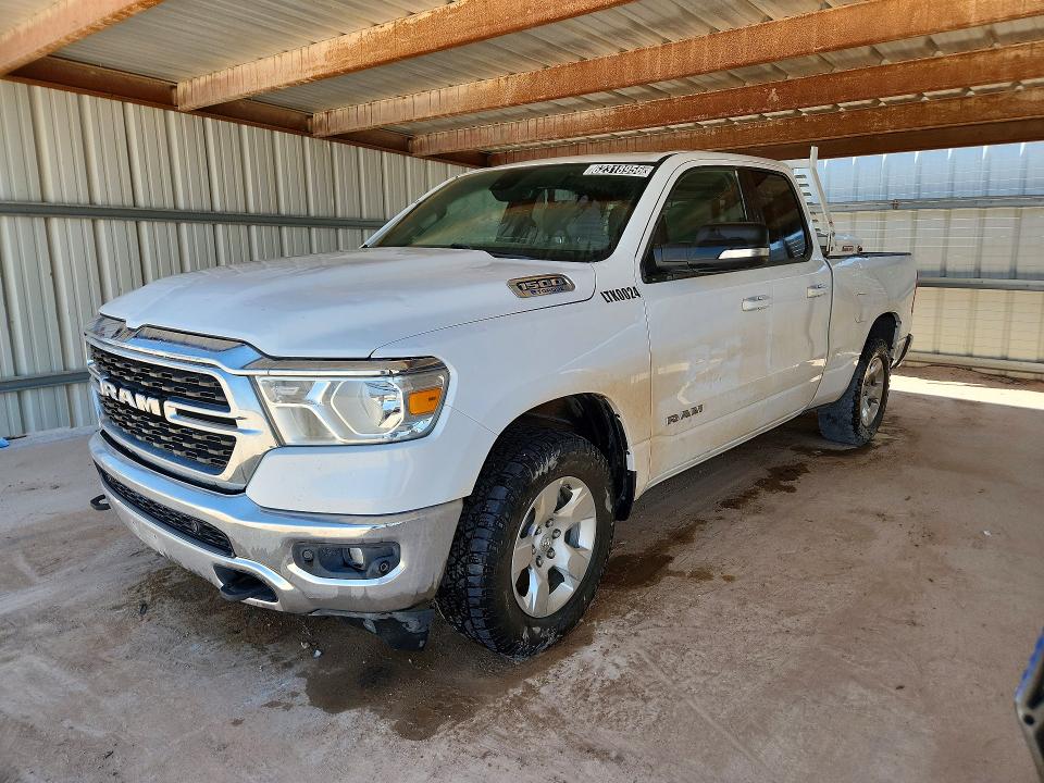 RAM 1500 2022 with VIN 1C6RRFBG8NN365828 - Photo from auction
