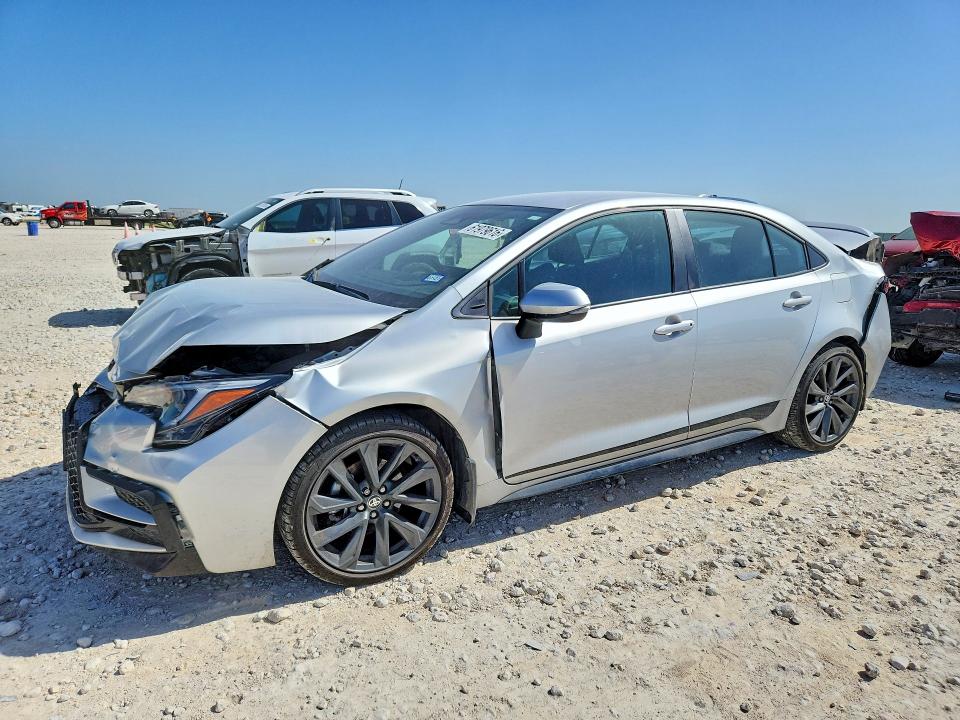 TOYOTA COROLLA 2025 with VIN 5YFS4MCE3SP245895 - Photo from auction
