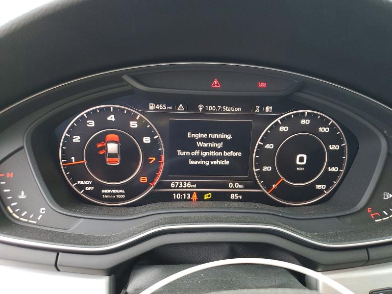 Photo 9 from auction – 2017 AUDI A4 with VIN WAUPNAF47HA176756