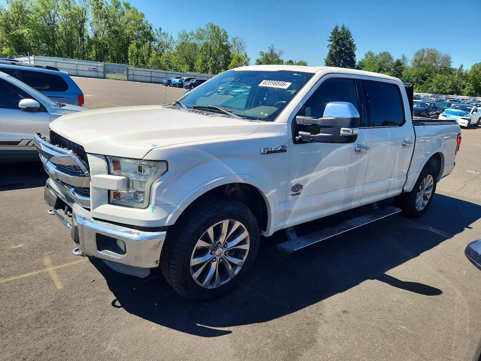 FORD F150 2015 with VIN 1FTEW1EG0FFA34414 - Photo from auction