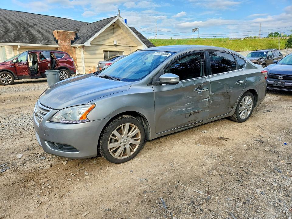 NISSAN SENTRA 2013 with VIN 3N1AB7AP6DL609995 - Photo from auction