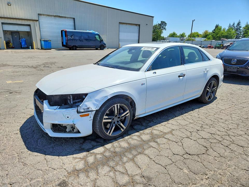 AUDI A4 2018 with VIN WAUENAF43JN004813 - Photo from auction