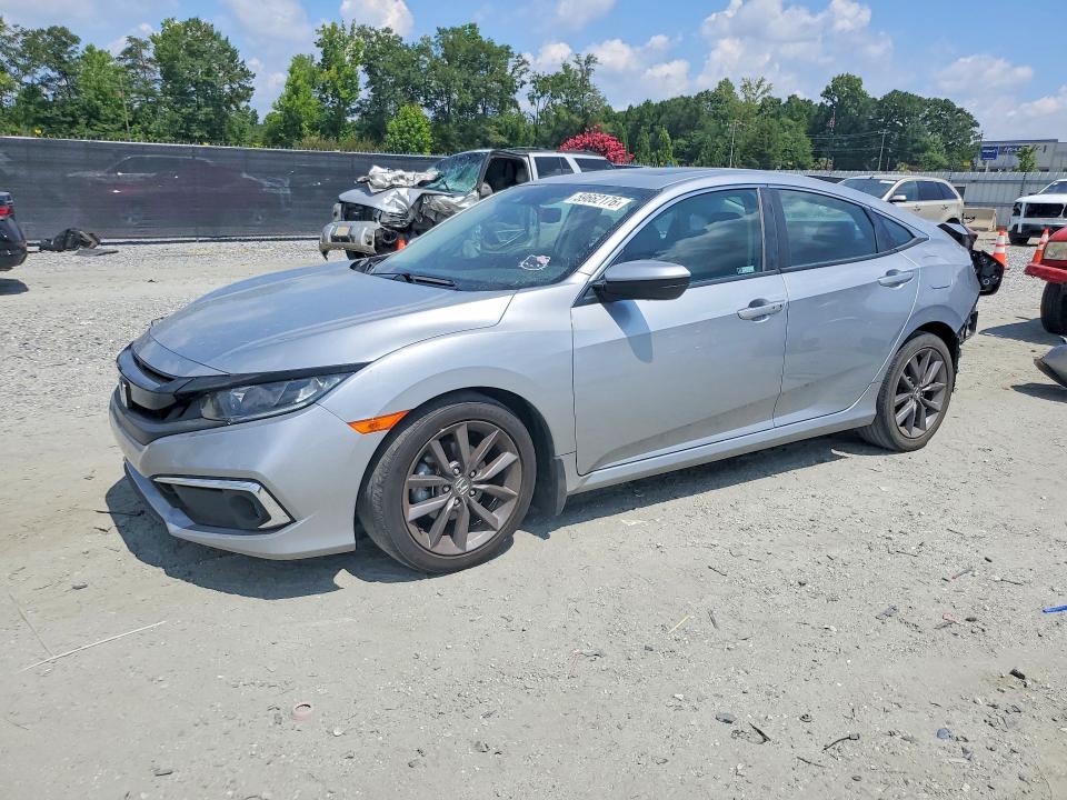 Photo 1 from auction – 2019 HONDA CIVIC with VIN 19XFC1F71KE004855