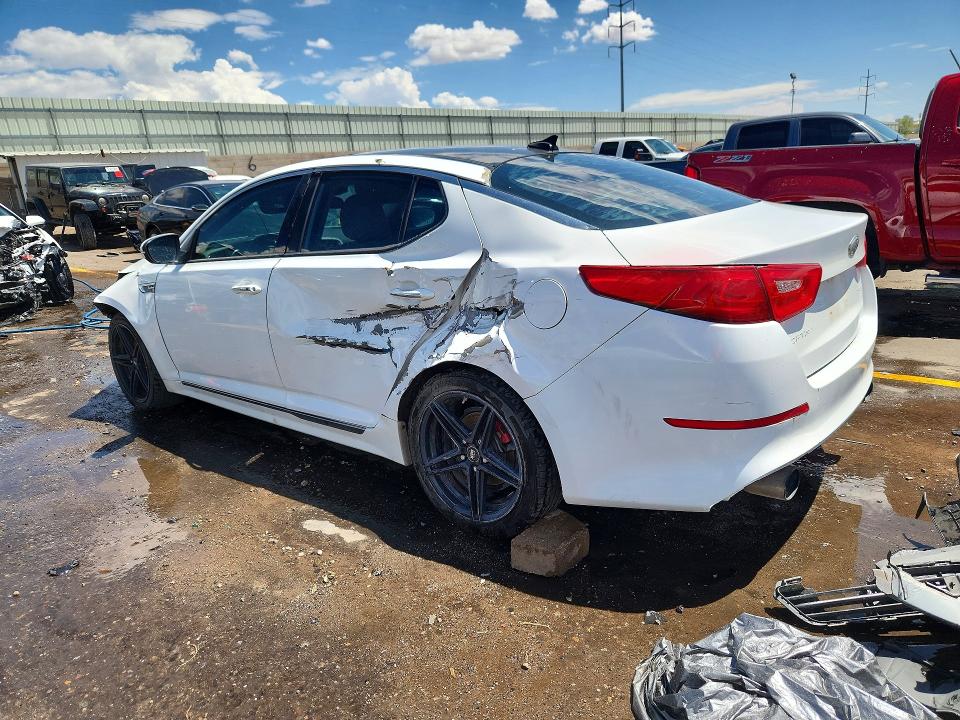 Photo 2 from auction – 2014 KIA OPTIMA with VIN 5XXGR4A67EG283727
