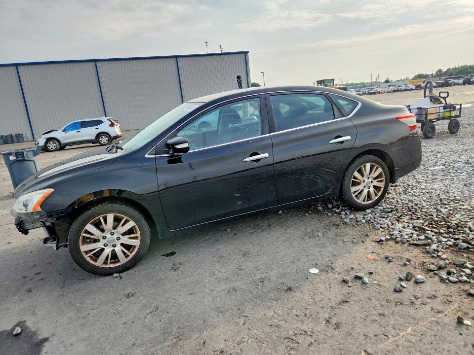NISSAN SENTRA 2013 with VIN 3N1AB7AP2DL652701 - Photo from auction