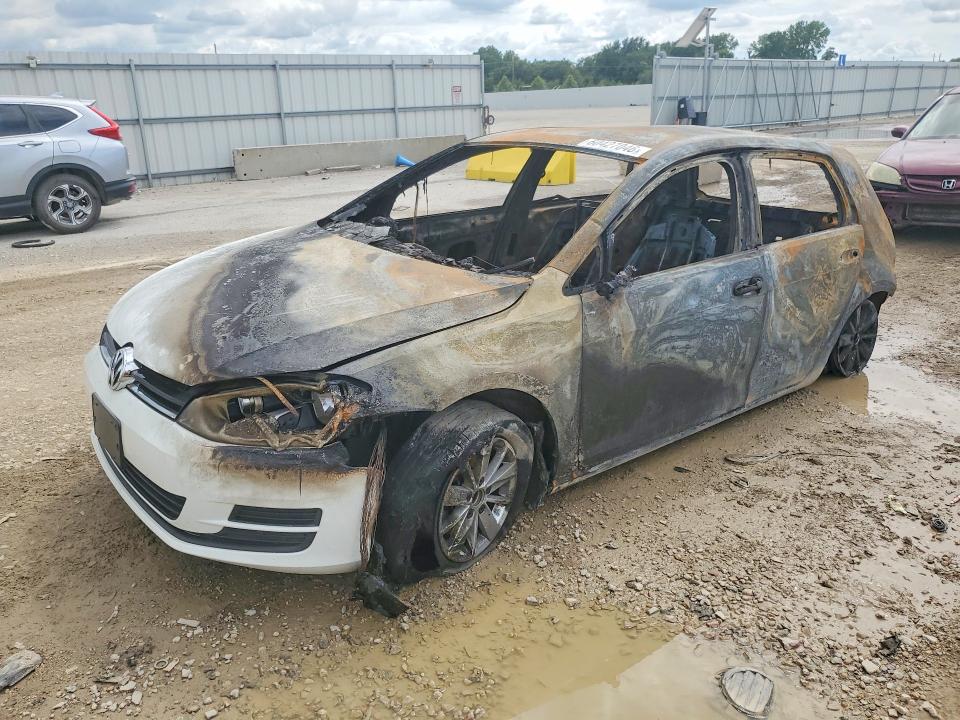 VOLKSWAGEN GOLF 2015 with VIN 3VW217AU9FM010318 - Photo from auction