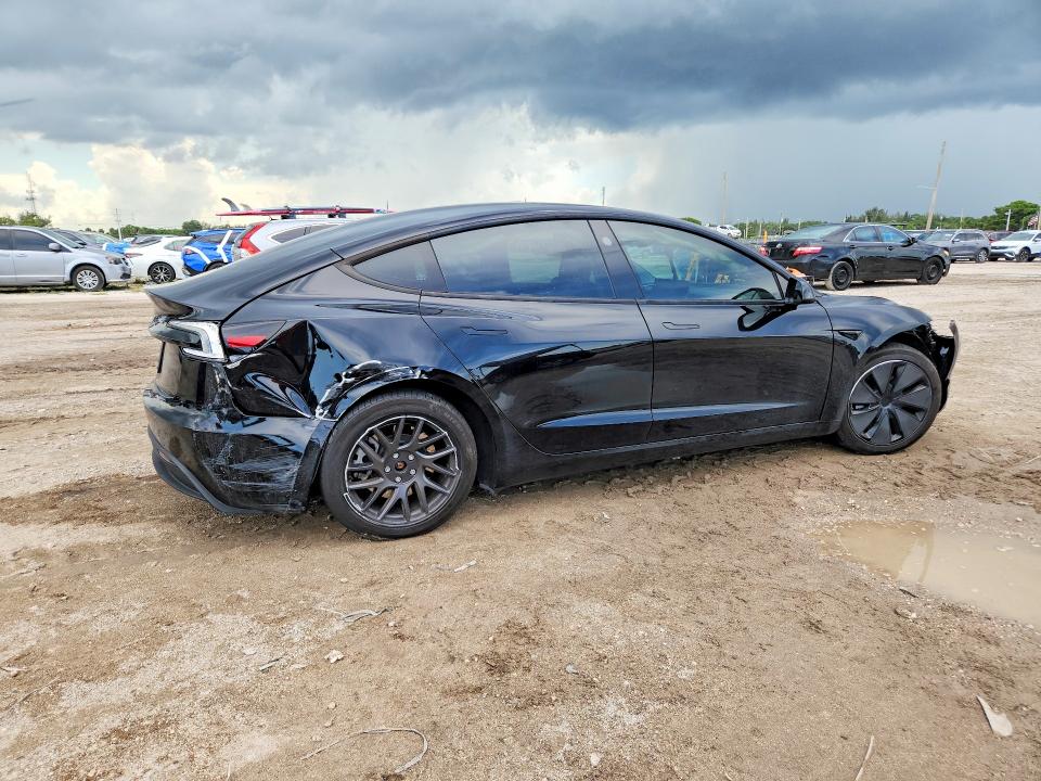 Photo 3 from auction – 2025 TESLA MODEL 3 with VIN 5YJ3E1EA2SF985055