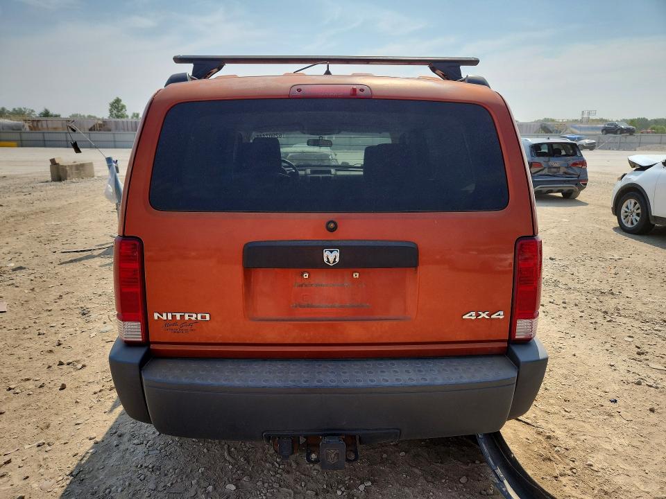 Photo 6 from auction – 2007 DODGE NITRO with VIN 1D8GU28K97W578594