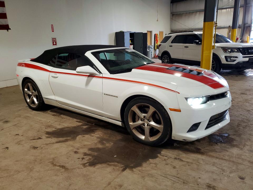 Photo 4 from auction – 2015 CHEVROLET CAMARO with VIN 2G1FK3DJ1F9123712