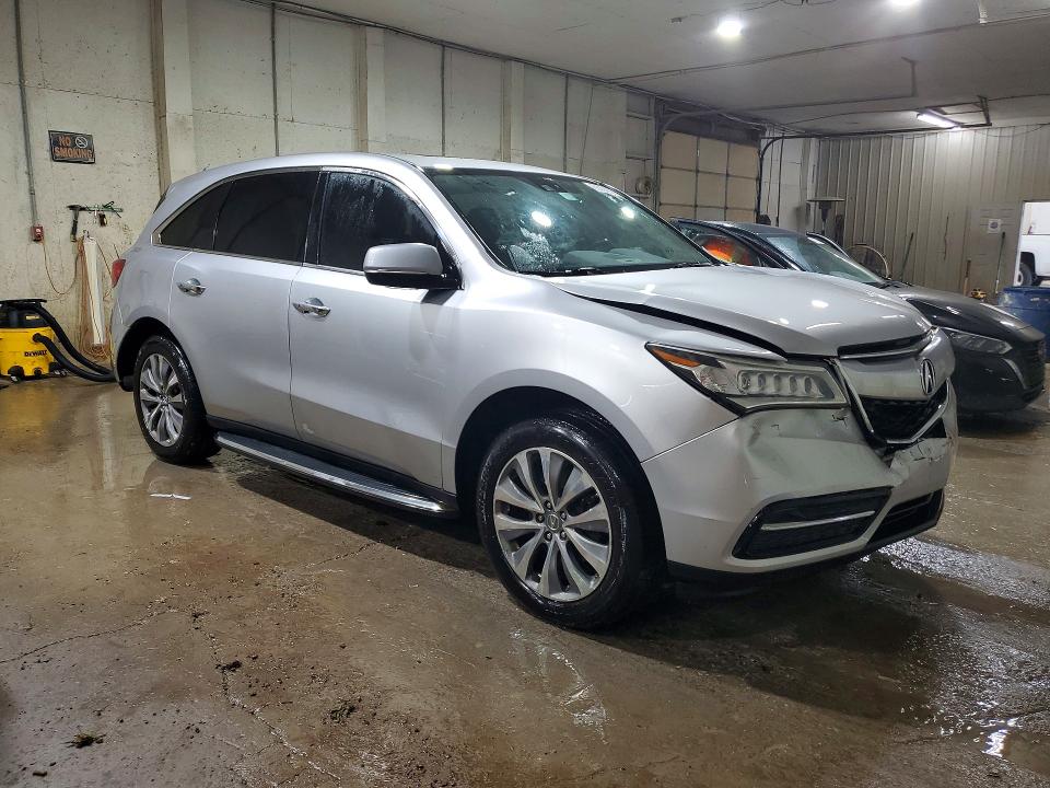 Photo 4 from auction – 2015 ACURA MDX with VIN 5FRYD4H47FB018221