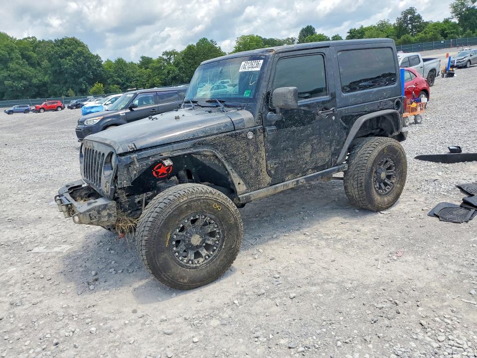 JEEP WRANGLER 2012 with VIN 1C4AJWAG1CL216443 - Photo from auction